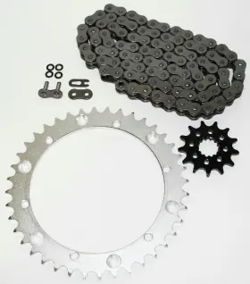 13170 Cycleatv 2001 - 2005 Yamaha Yfm660r 660 Raptor O Ring Chain And Sprocket Silver 15/40 96l