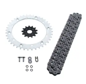 13178 Cycleatv 2001 - 2005 Yamaha Yfm660r 660 Raptor O Ring Chain And Sprocket Silver 13/40 92l