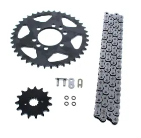 14912 Cycleatv 2003 - 2006 Kawasaki Kfx400 400 O Ring Chain And Sprocket Black 15/40 96l