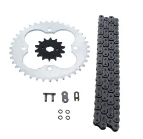 40164 Cycleatv 1993 - 1998 Honda Trx300ex 300ex O Ring Chain And Sprocket Silver 14/39 90l