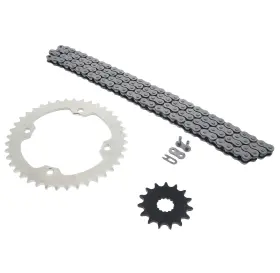 44509 Cycleatv 104l Non O Ring Chain And Sprocket Silver 15/40 Yamaha Yfm700r 700 Raptor 2010-14