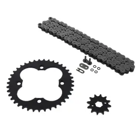 44662 Cycleatv 1993 - 1998 Honda Trx300ex 300ex O Ring Chain And Sprocket Black 12/39 88l