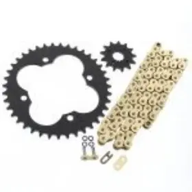 520-94 Cycleatv 44871 2009-2014 Honda 400x Trx400x Gold O Ring Chain And Sprocket Black 13/39