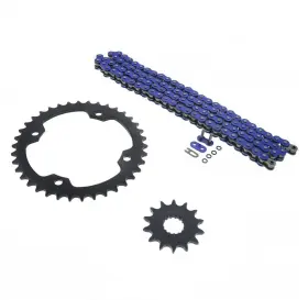 44995 Cycleatv Blue O Ring Chain And Sprockets Fit 2006-2014 Yamaha Yfm700r 700 Raptor 14/38 98l