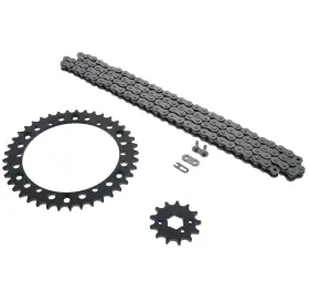 46770 Cycleatv Non O Ring Chain And Sprocket Black For 2001-2004 Yamaha Yfz350 Banshee 13/41 104l