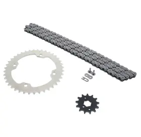60373 Cycleatv 100l Non O Ring Chain And Sprocket Silver 13/40 Yamaha Yfm350 Warrior 350 1987-88