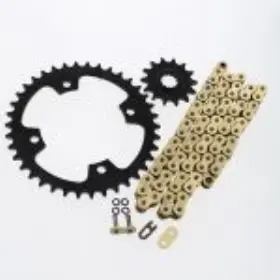60619 Cycleatv Chain And Sprocket Set For Kawasaki Kfx450 Kfx450r 2008-2014 Gold O Ring 14/38 94l
