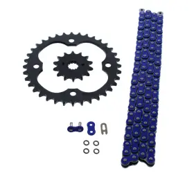 520-96l Cycleatv 60646 Blue O Ring Chain And Sprocket Black 14/36 Fits Suzuki Ltr450 2006-2010