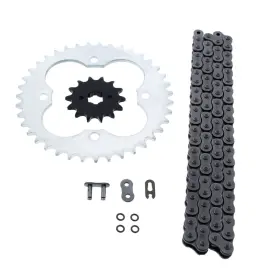 520-92 Cycleatv 60819 1988-1989 Honda Trx250r 250r O Ring Chain And Sprocket Silver 14/39