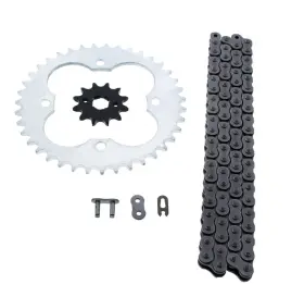 520-86 Cycleatv 61057 1993-2008 Honda Trx300ex 300ex Non O Ring Chain And Sprocket Silver 12/39