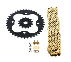 520-94 Cycleatv 61372 2009-2014 Honda 400x Trx400x Gold O Ring Chain And Sprocket Black 14/38