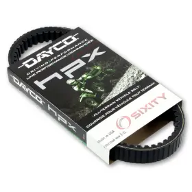 Sx0125 Dayco Hpx Drive Belt For 2004-2006 Arctic Cat 650 V-2 4x4 Auto - High Dv