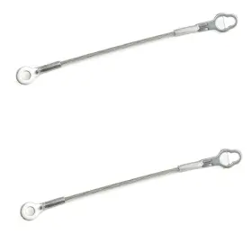 7081823 Dudubuy Sa128 2 Pcs Tailgate Cables For Polaris Ranger 900 Xp All Crew 2013-14
