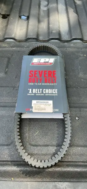 We265020 Epi Performance Severe Duty Belt For Razor
