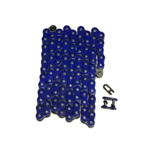 Fs-520-ob Factory Spec 104 Blue 520x104 O-ring Drive Chain 1987-2006 For Yamaha Banshee 350 Yfz350