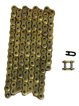 Fs-520-nzg Factory Spec 130 Gold 520x130 Non O-ring Drive Chain Atv Motorcycle Mx 520 Pitch Links