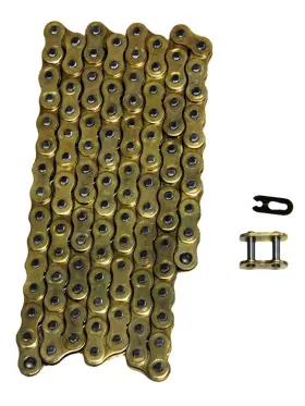 Fs-520-nzg Factory Spec 140 Gold 520x140 Non O-ring Drive Chain Atv Motorcycle Mx 520 Pitch Links