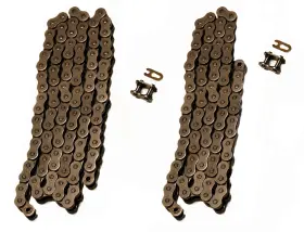 Fs-520-nz-80-116 Factory Spec Non O-ring Middle And Rear Drive Chain 2000-2008 Fits Polaris Sportsman 500 6x6