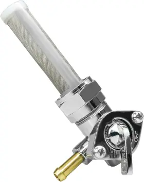 011403 Guziko Petcock Fuel Valve 22mm With Left Spigot 90 Outlet Shut Off Switch