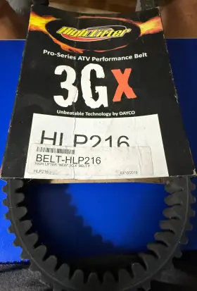 Belt-hlp216 Highlifter Hl-p216 3gx Pro Series Atv Performance Belt