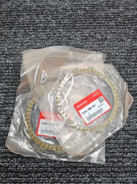 22201-mbb-000 Honda Qty 2 Clutch Friction Disk For 98-16 Cbr Cb Shadow Vt Cl