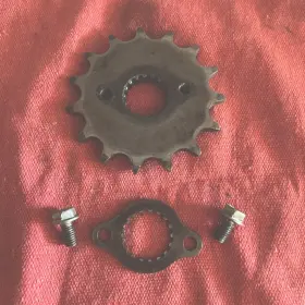 23802-kae-870 Honda 1999 Sportrax Trx400ex Sprocket Keeper Fixing Plate With And Bolts