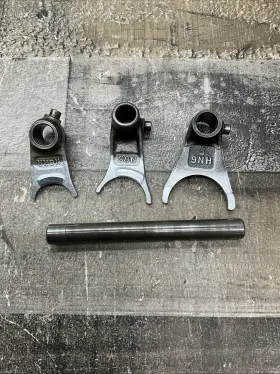 Honda 24241-hf1-670 Oem Shift Fork Guide And Forks Set Trx 250 Ex X Sportrax
