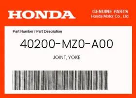 40200-mz0-a00 Honda Genuine Joint Yoke -