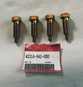 42316-942-000 Honda Atc 90 110 Rear Sprocket Bolts Set New Oem