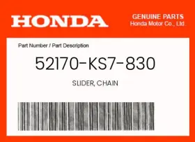 52170-ks7-830 Honda Genuine Slider Chain -