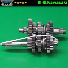 13127-037 Kawasaki 1973-75 F11 Transmission Gear Box Main Counter Shaft