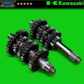 13128-040 Kawasaki 13127-045 1980-1983 Ke125 Transmission Gear Box Main Counter Shaft