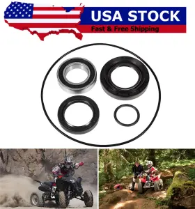 Kyqp641 Ky-auto Rear Brake Drum Bearing And Seal Kit For Honda Fourtrax 300 Trx 300fw 1988-2000