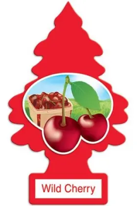 U3s-32011 Little Trees Car Freshner Sus Auto Air Freshener 3-pack Wild Cherry Fragrance
