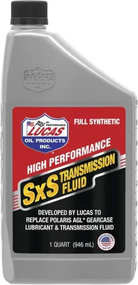 11216 Lucas Oil Engine Sxs Synthetic Atv/utv Transmission Fluid 1 Quart