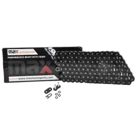 172800002 Max Motosports 520 X 150 Links O-ring Motorcycle Chain For Extended Swingarm - Black