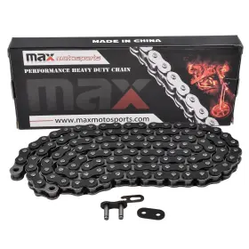 374174001 Max Motosports 520 Black Heavy Duty Drive Chain For Yamaha Blaster 200 Yfs200 1988-2006