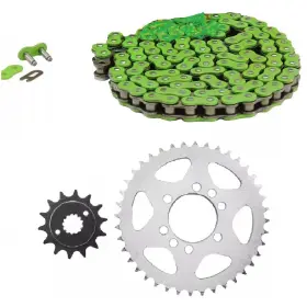 747585 Max Motosports New Green Chain Sprocket For 2003-2008 2004 2005 Suzuki Lt-z400 K Quadsport 400