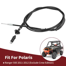 Moto1988 7081675 Throttle Cable For Polaris Ranger 500 2011 2012 Exclude Crew Edition