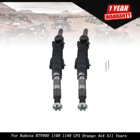 K7711-12330 Munirater Left And Right Rear Axle Set For Kubota Rtv900 1100 Cpx Orange 4x4 All Years