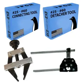 Pgn Bearings 810104524940 Rc-kit-25-60 Roller Chain Tool Kit Breaker Cutter Puller Holder #25 -