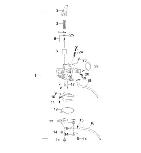 0453964 Polaris Needle Valve Carburetor Predator 50 Genuine Oem Part Qty 1