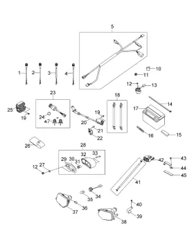 0454337 Polaris Tool Pouch Assembly Genuine Oem Part Qty 1