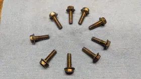 3233252 Polaris 01 Scrambler 500 2x4 Transmission Gearcase Housing Bolt Lot Of 9