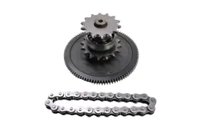3233544 Polaris 02 Scrambler 500 4x4 Transmission Output Gears And Silent Chain