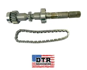 3234357 Polaris 3234321 2007 Hawkeye 4x4 Oem Transmission Input Shaft 17t With Chain D-3