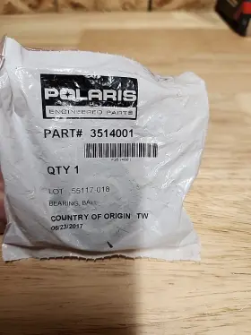 3514001 Polaris Oem Transmission Wheel Bearing Big Trail Boss Sport 250 350l 400