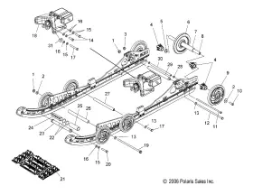 5241474 Polaris Guide Clip Genuine Oem Part Qty 1
