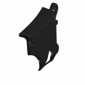 5450241-632 Polaris Lower Side Cover Titanium Smoke Left-hand