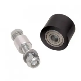 L35-412zbk Primary Drive Chain Roller Large 38 Mm Black For Atv/utv